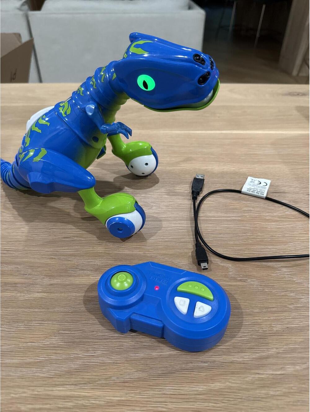 Spin Master Zoomer Dino Jester Interactive Robotic Dinosaur -Tested & Working